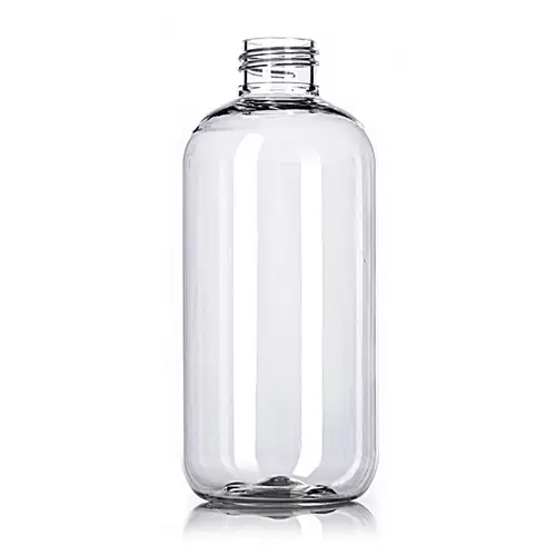 8 oz Clear PET Bottle | 24-410